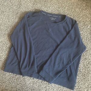 Marc New York Navy Crew Neck Sweater